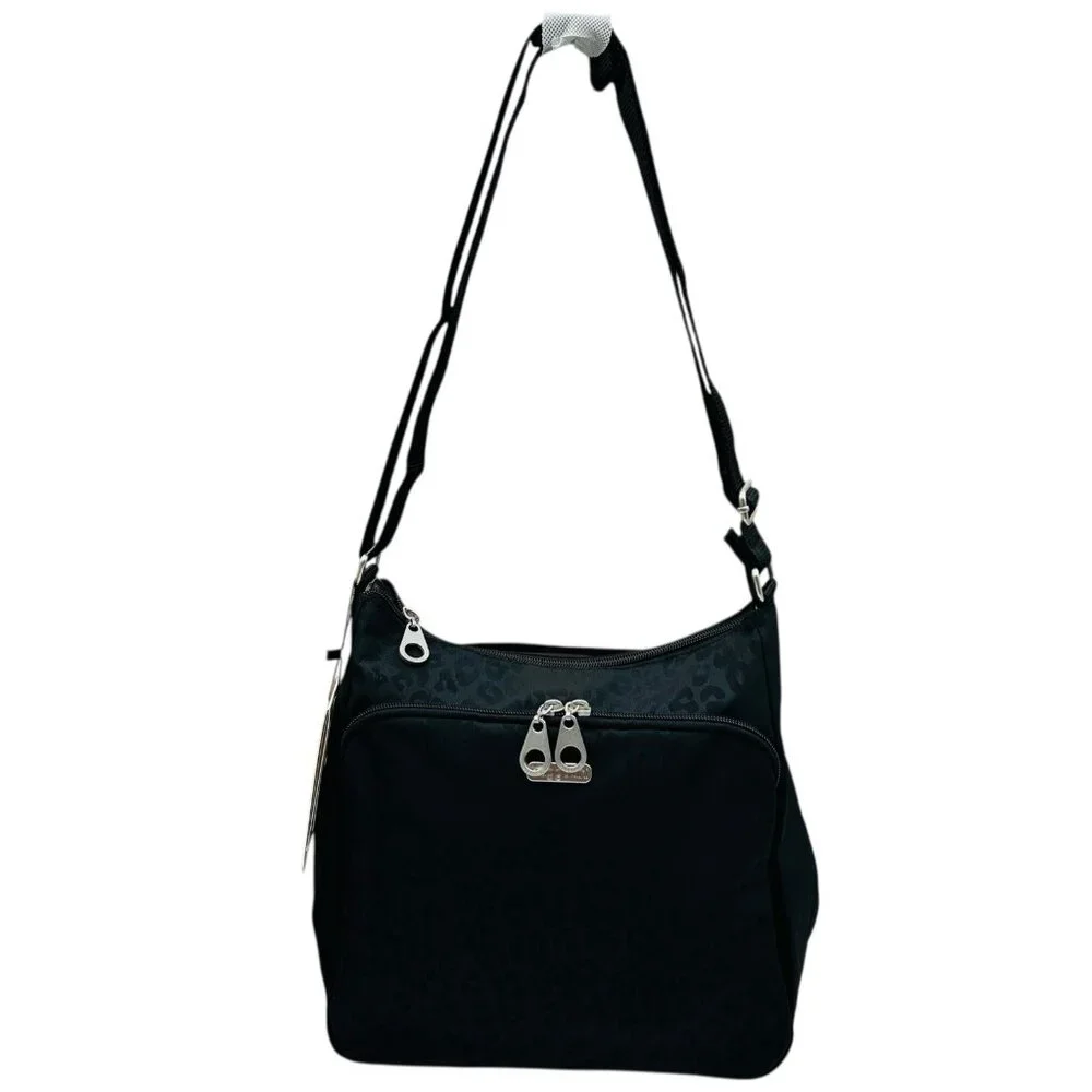 Baggallini Black Joey Large Hobo Bag/NWT